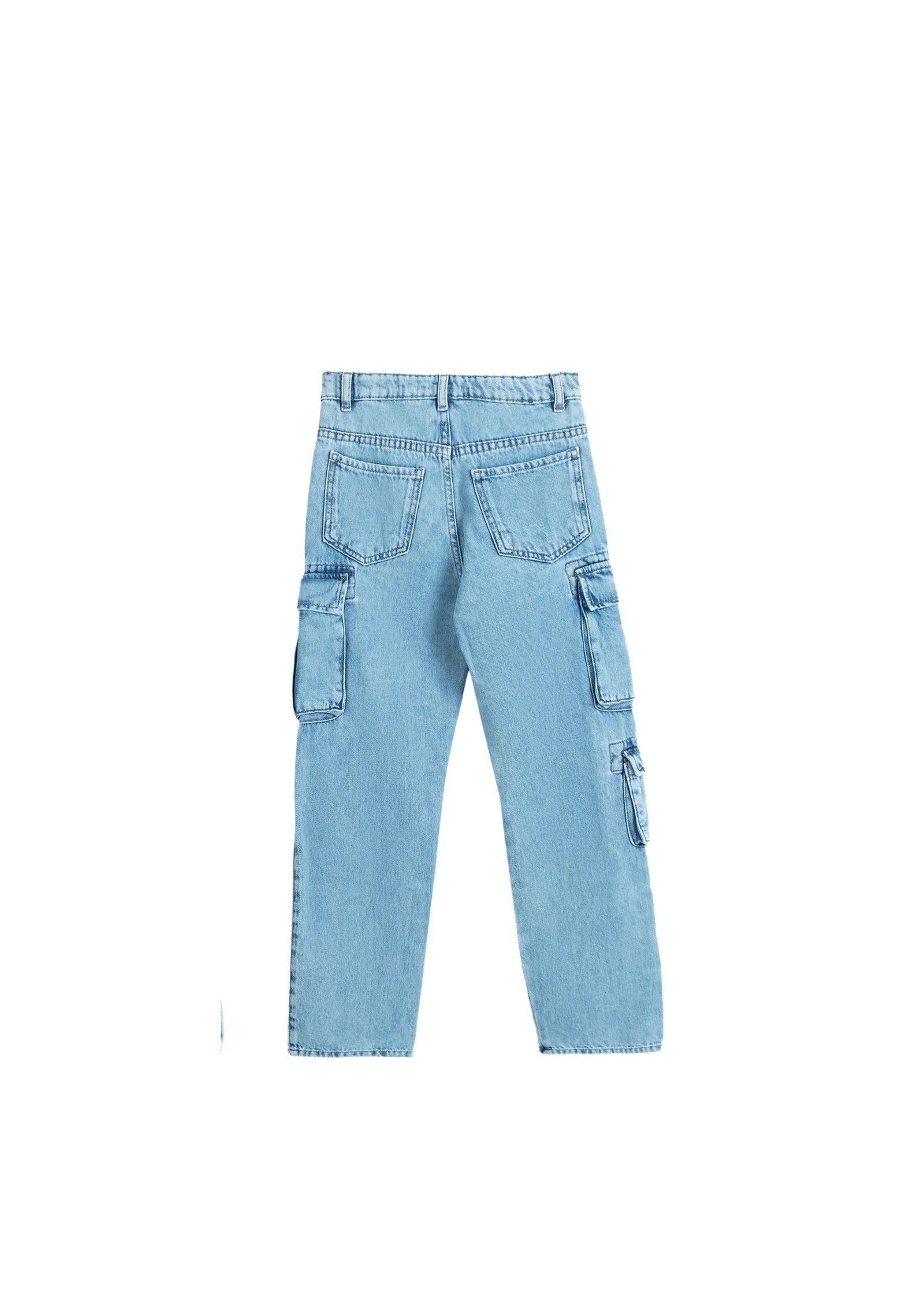 Multicargo-Denim-Hose