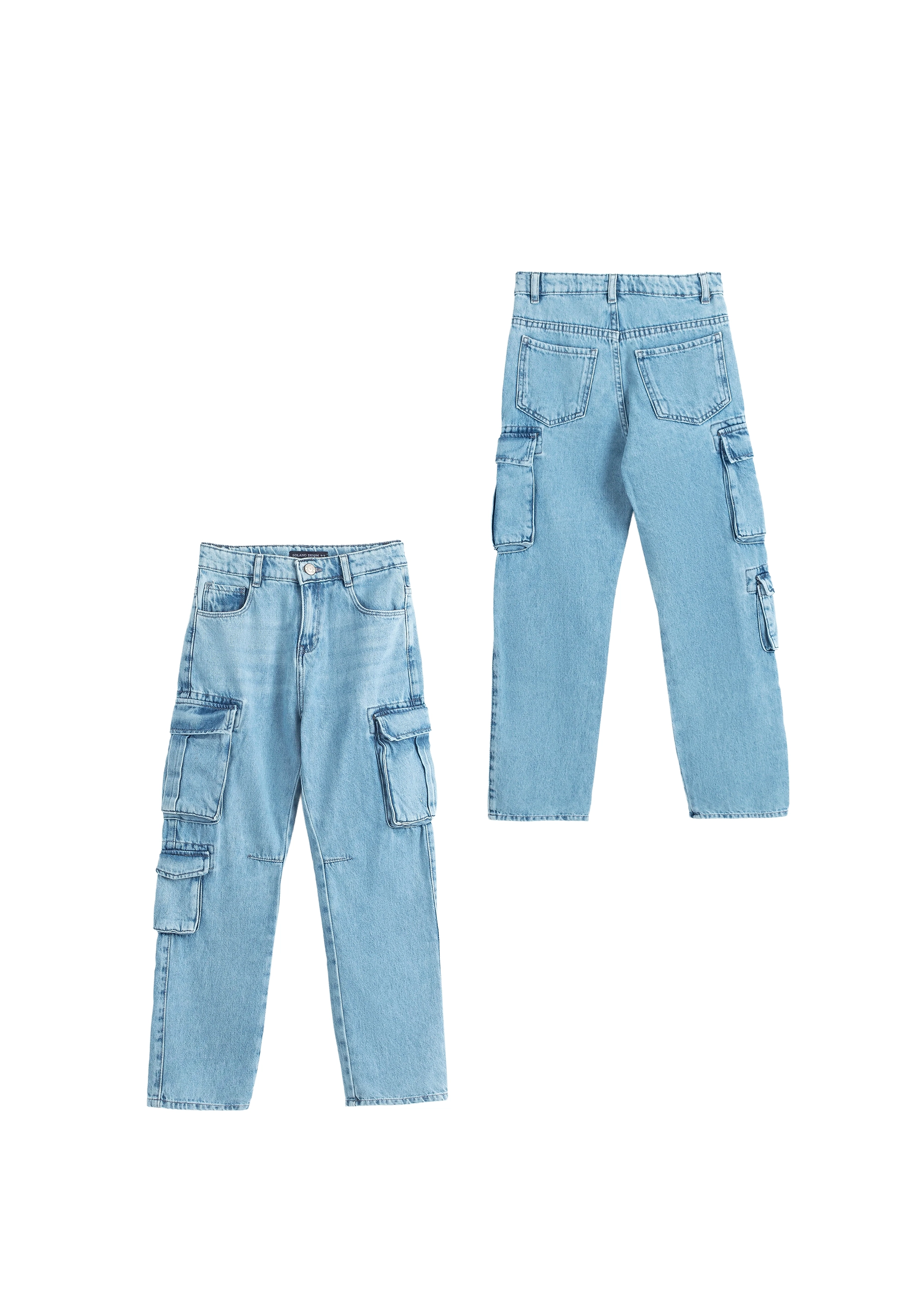 Multicargo-Denim-Hose
