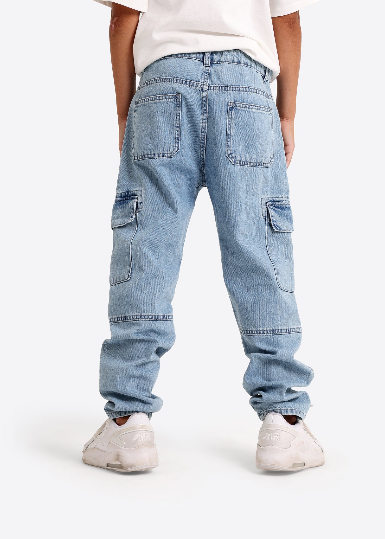 Denim-Cargo-Hose