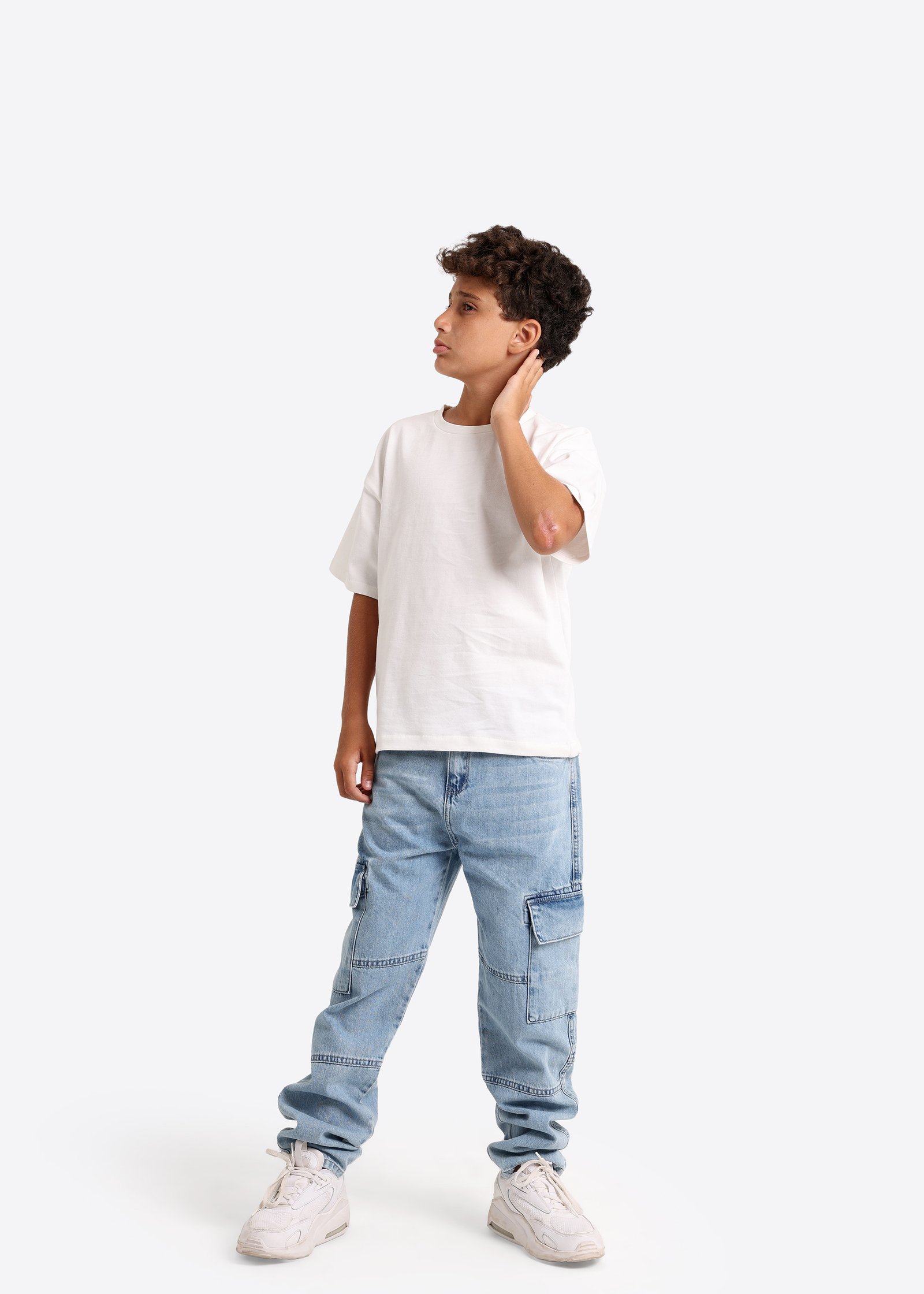 Denim-Cargo-Hose