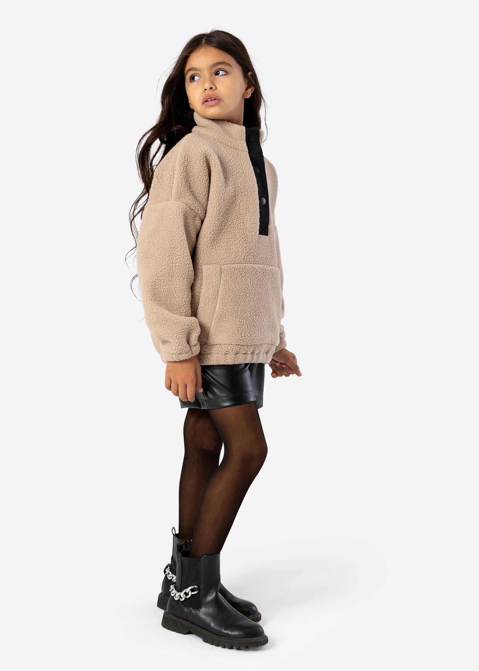 Teddy Fleece Pullover