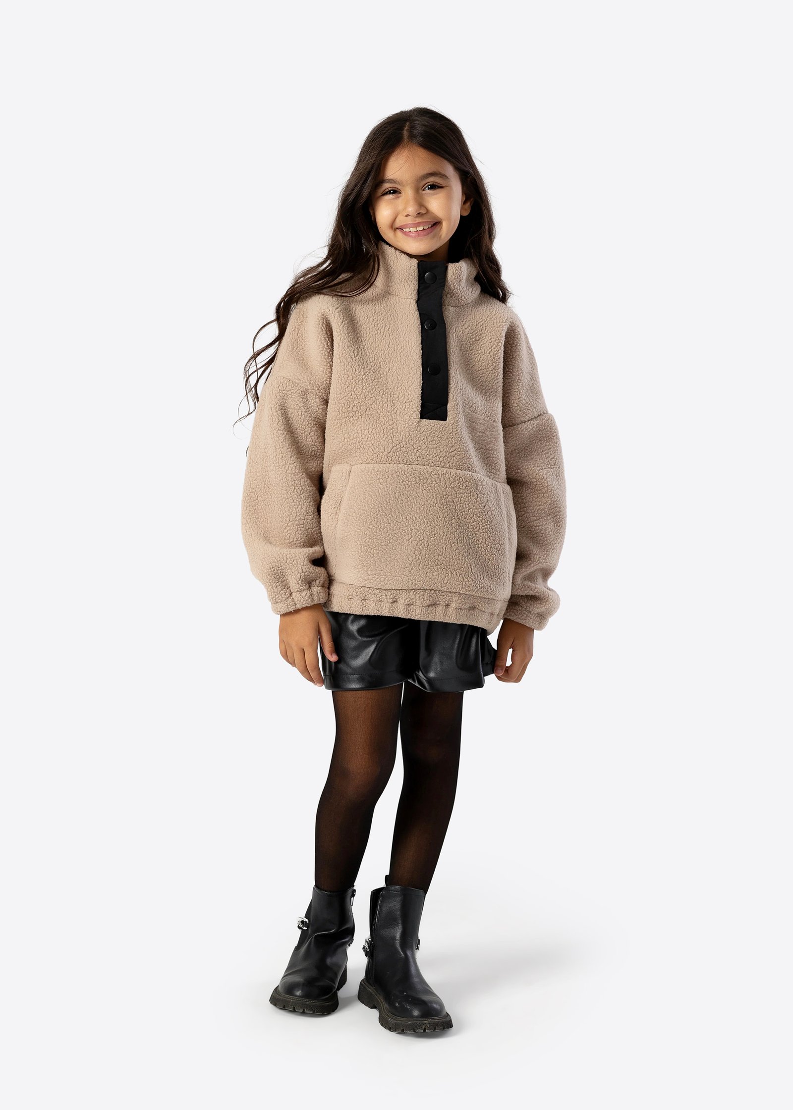 Teddy Fleece Pullover