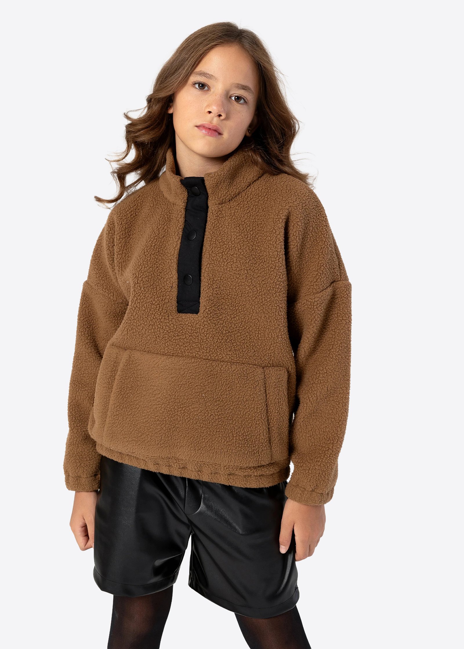 Teddy Fleece Pullover