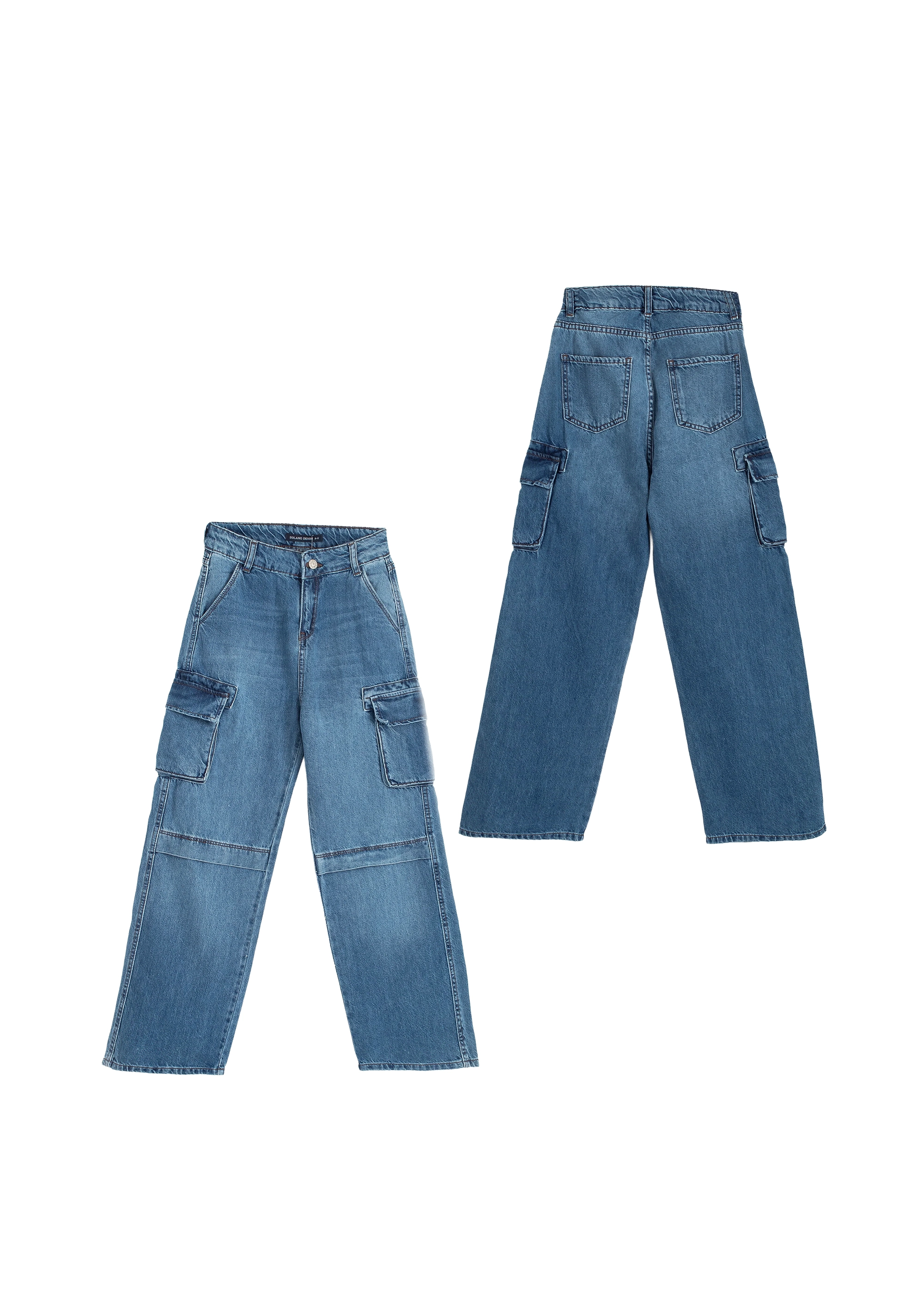 Cargo-Denim-Hose