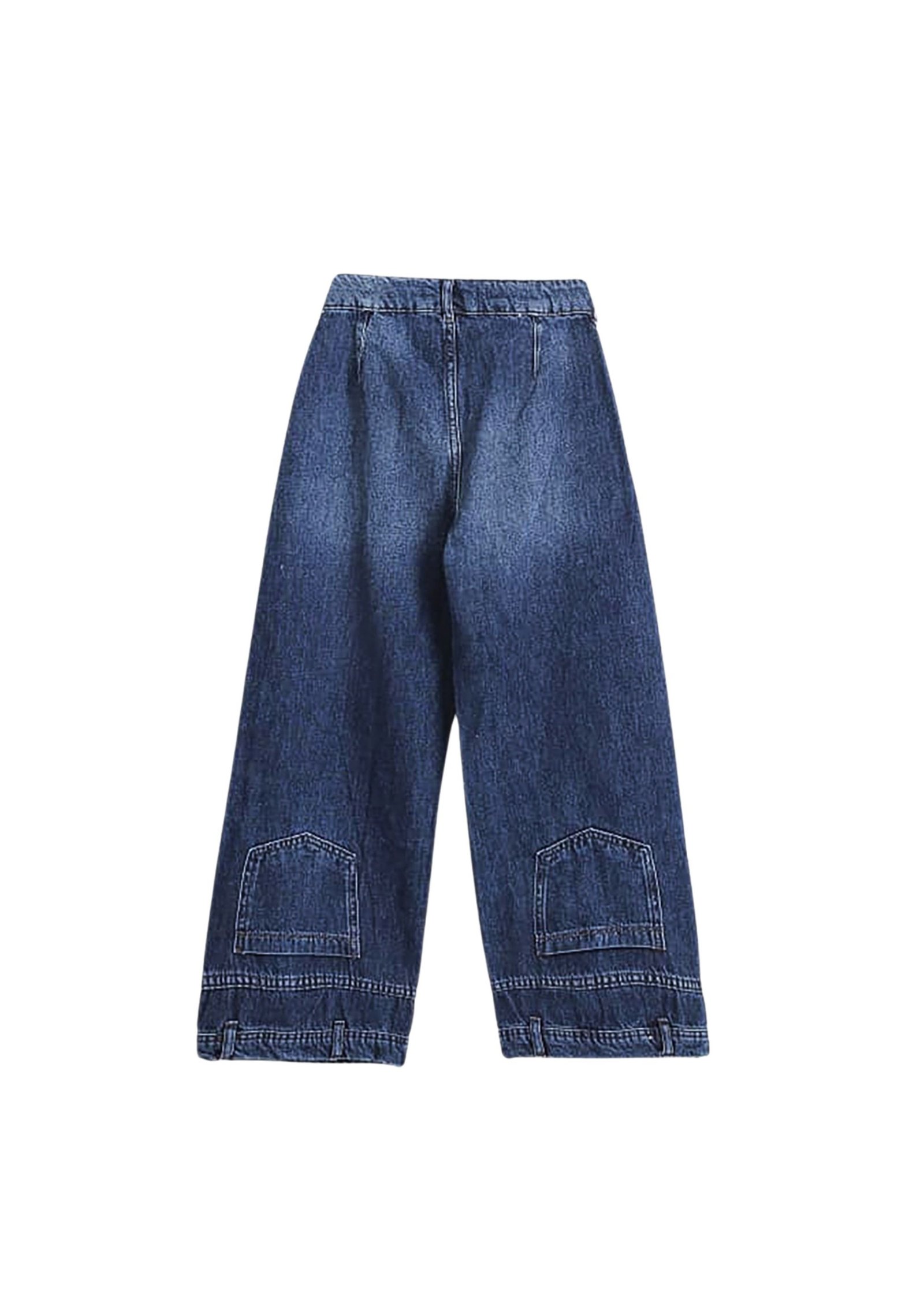 Jeans mit weitem Bein