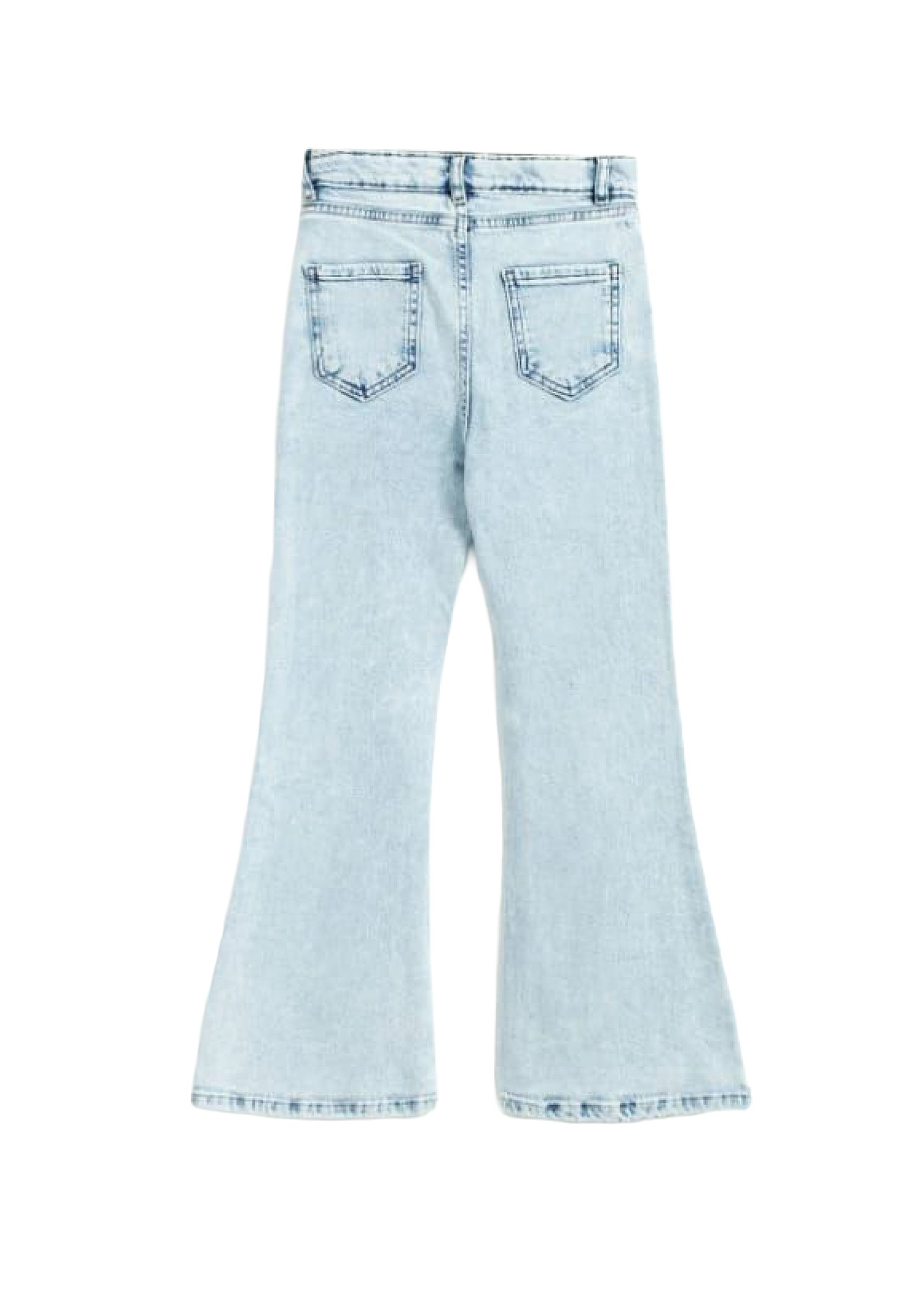 Denim-Flare-Hose