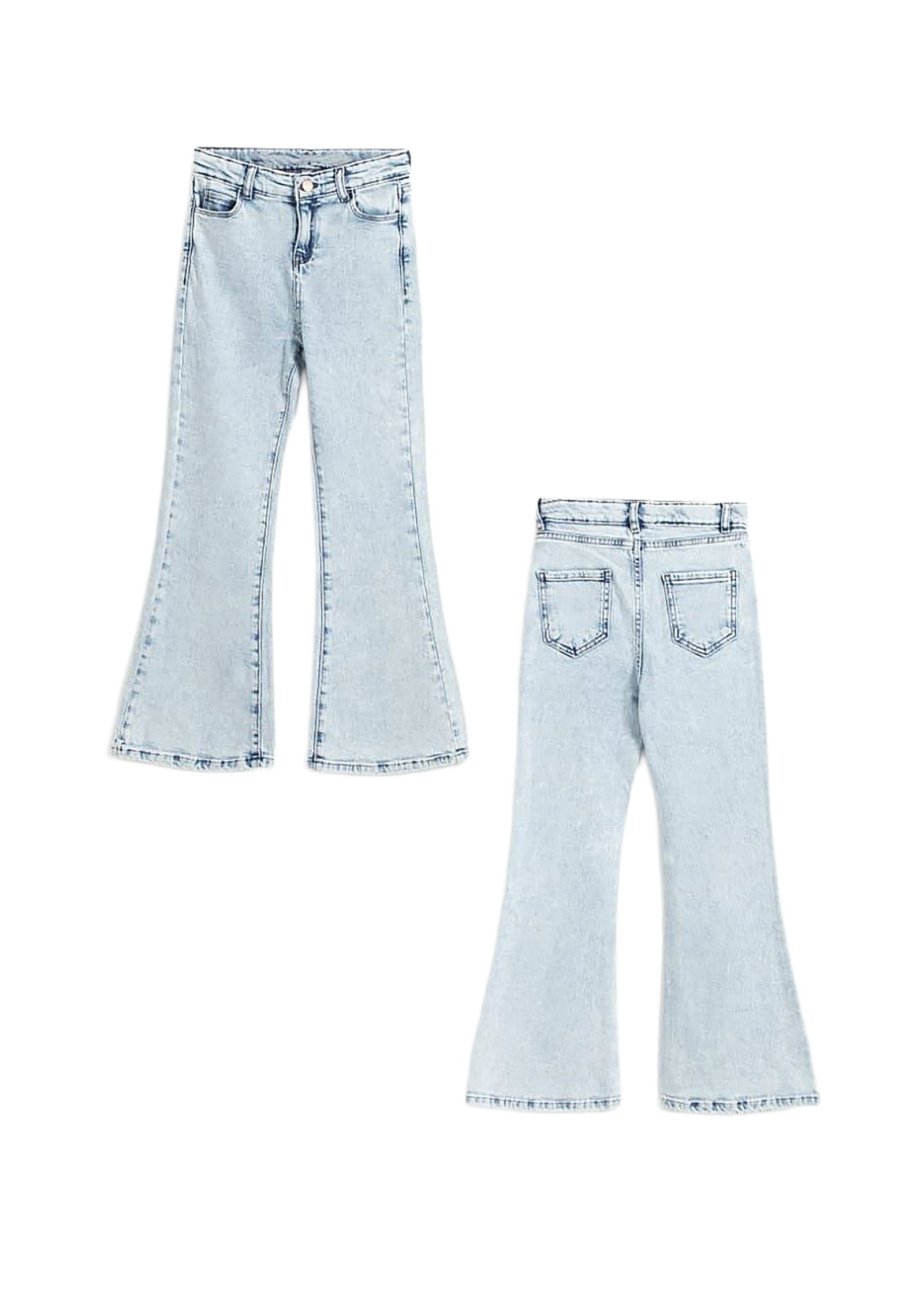 Denim-Flare-Hose