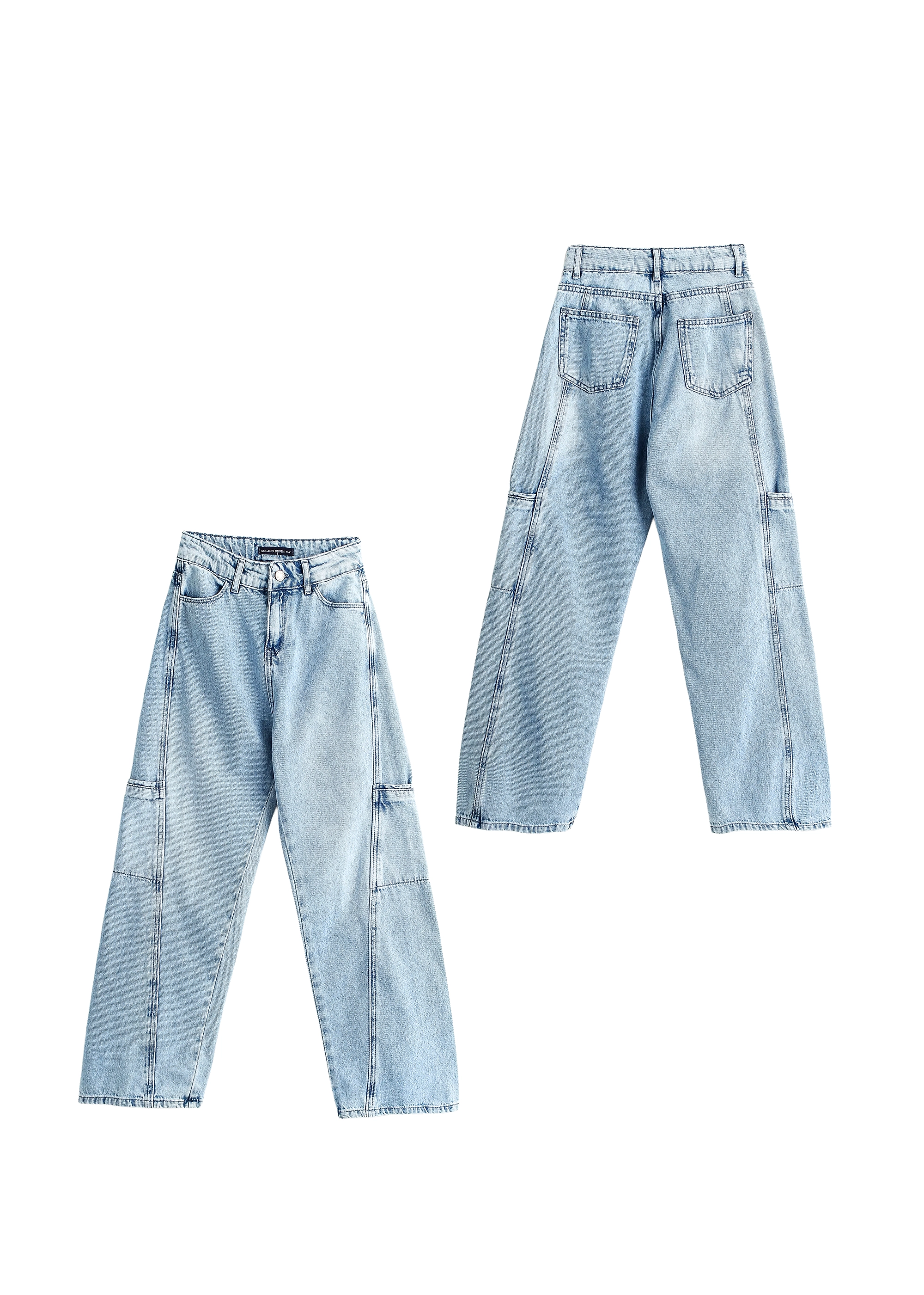 Wide-Leg Denim Hose für Kinder