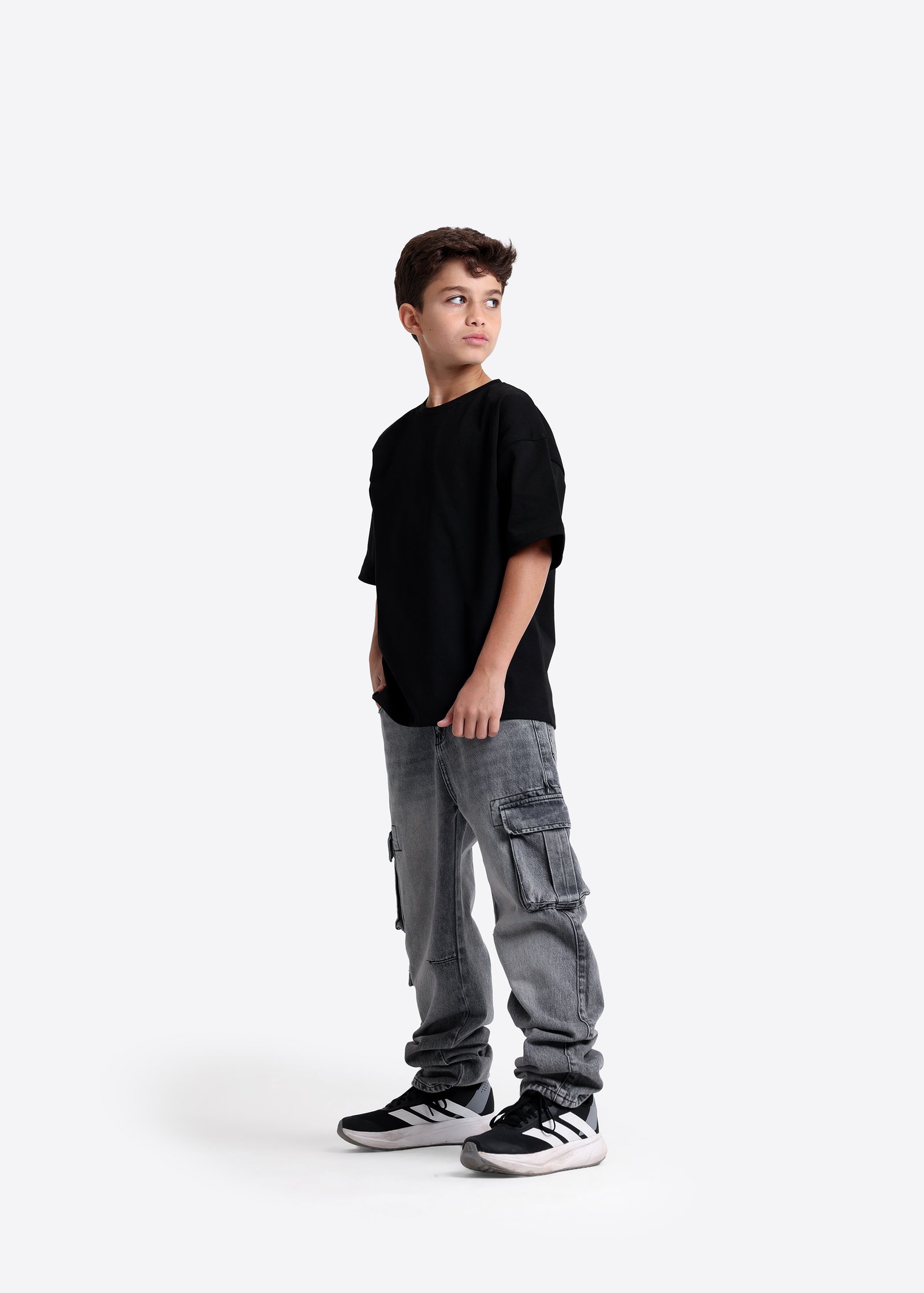 Cargo-Denim-Hose