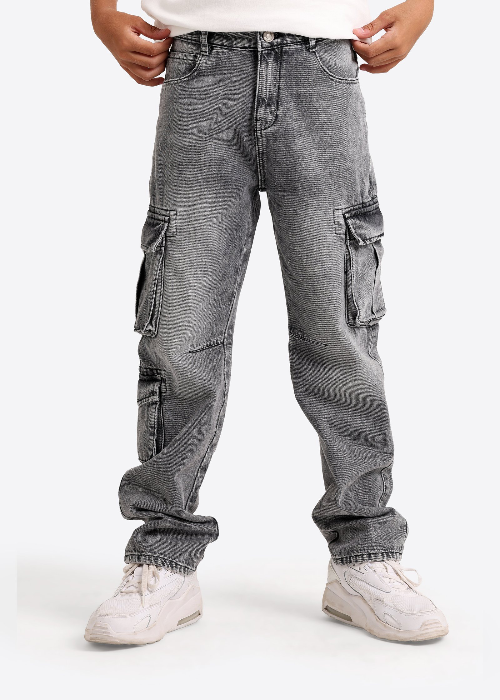 Cargo-Denim-Hose