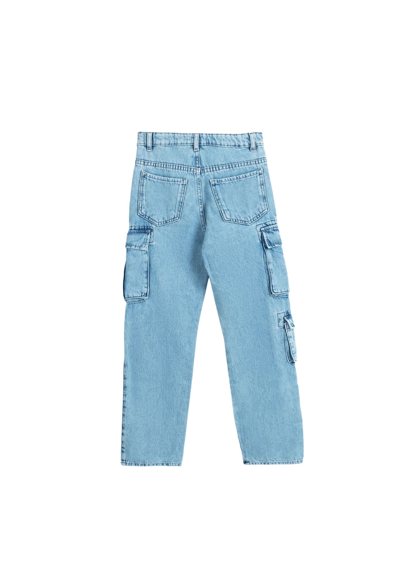 Multicargo-Denim-Hose