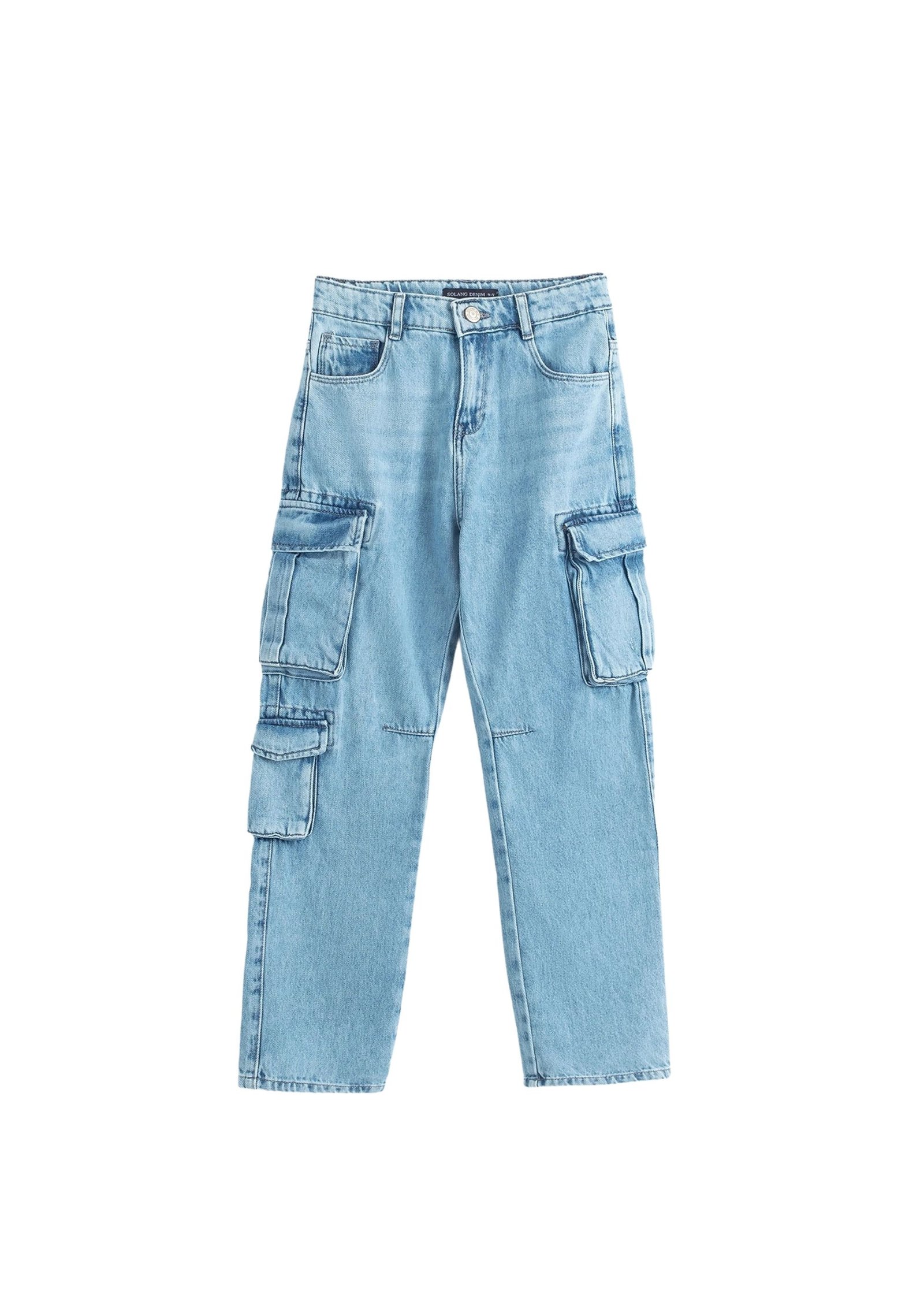 Multicargo-Denim-Hose
