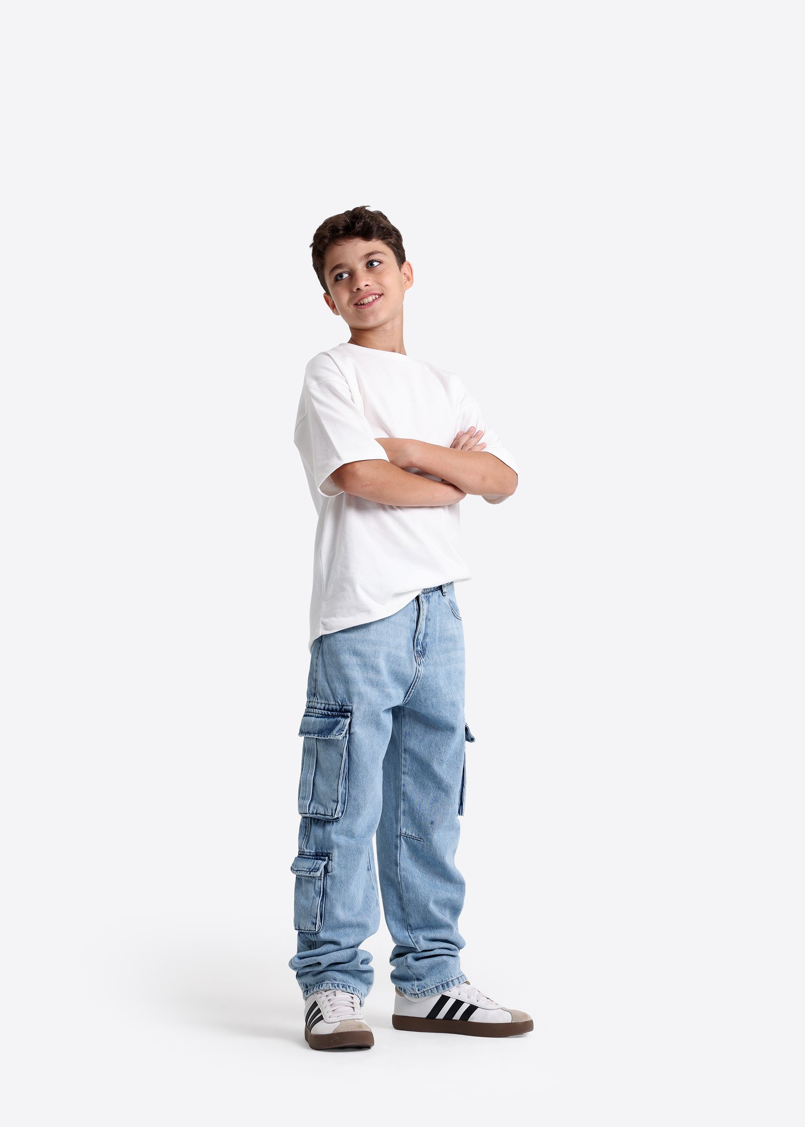 Multicargo-Denim-Hose