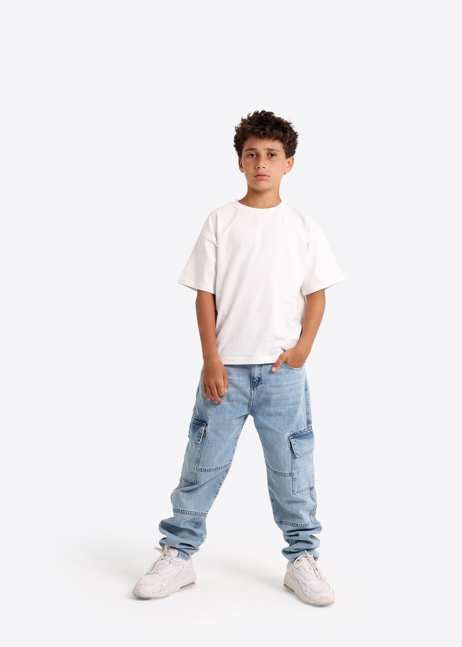 Denim-Cargo-Hose