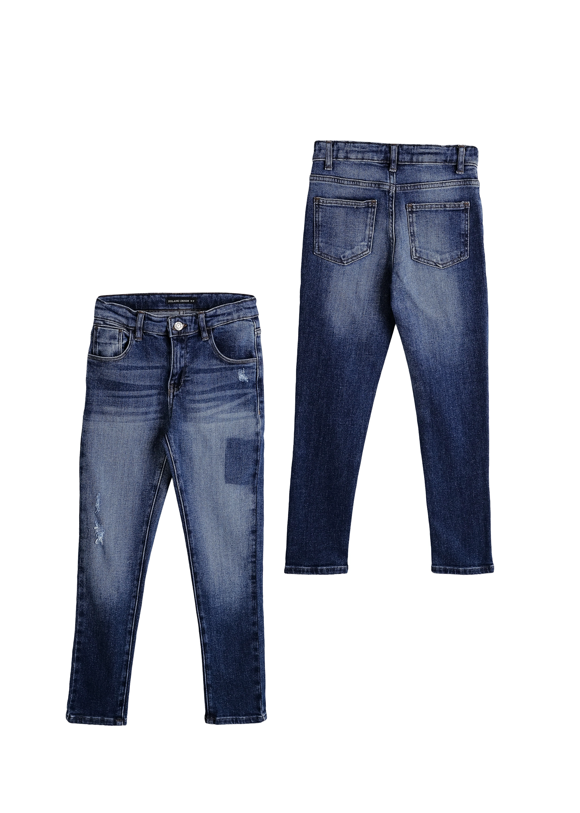 Slim-Fit-Denim-Hose