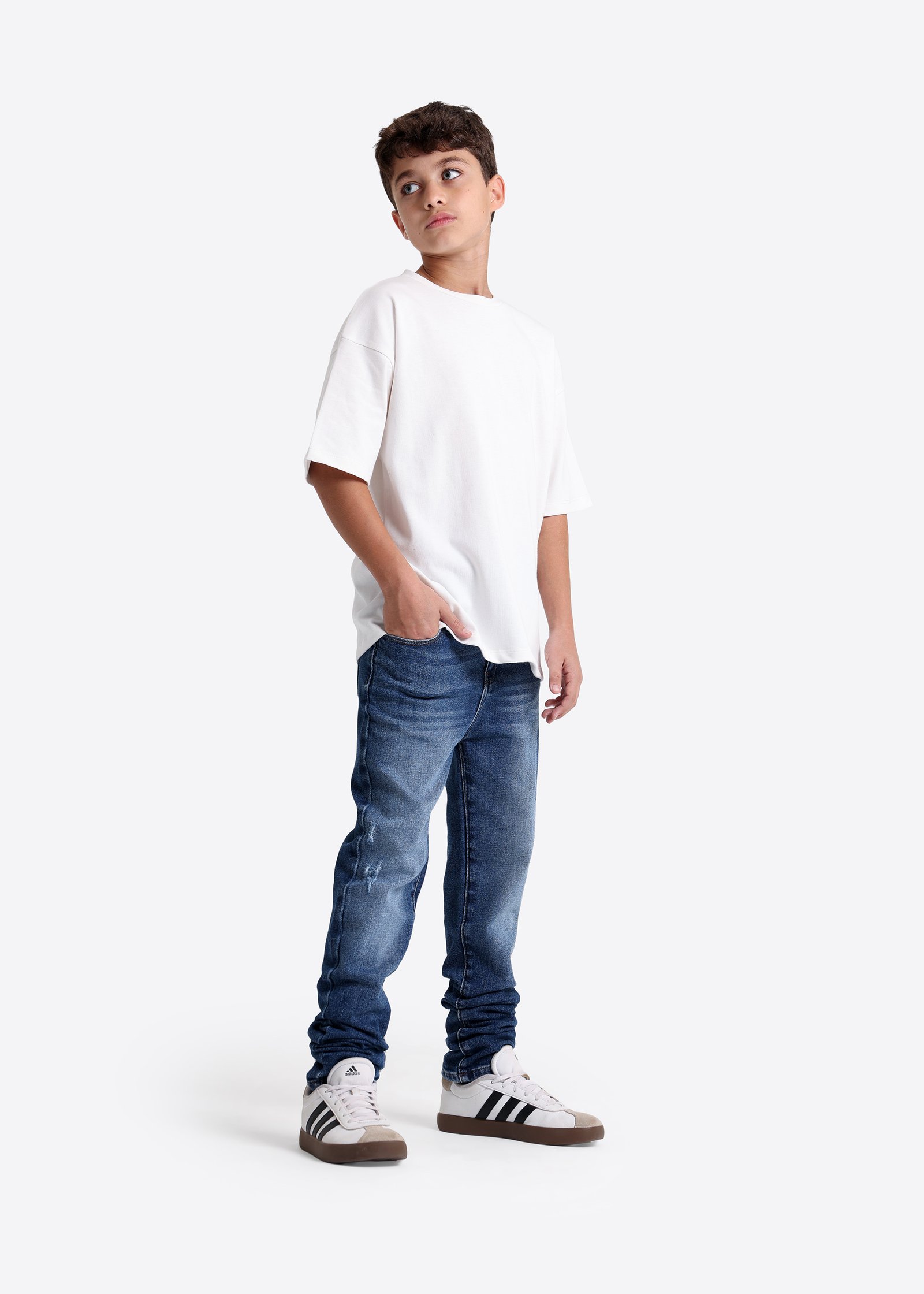 Slim-Fit-Denim-Hose