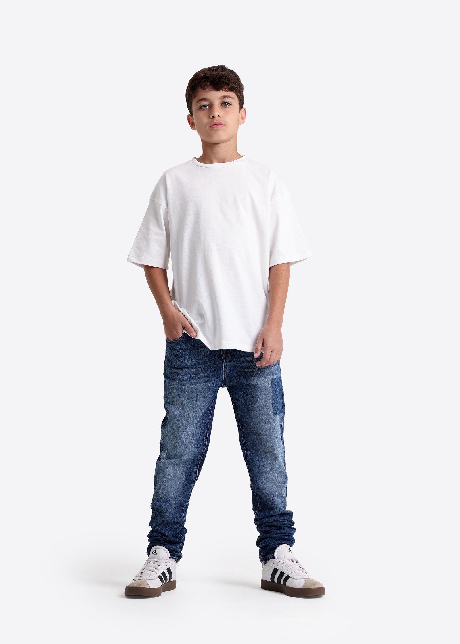 Slim-Fit-Denim-Hose