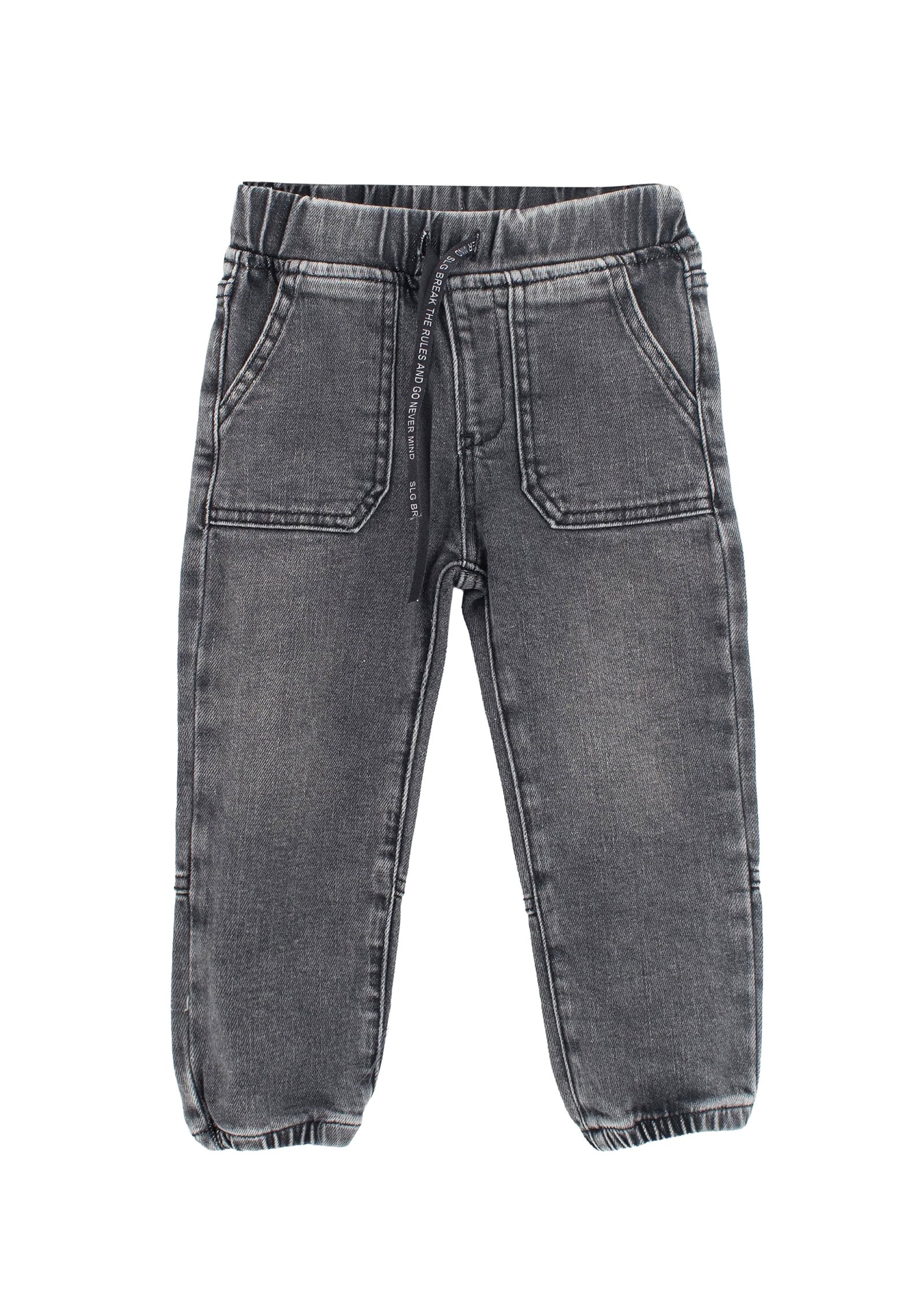Denim jogger pant