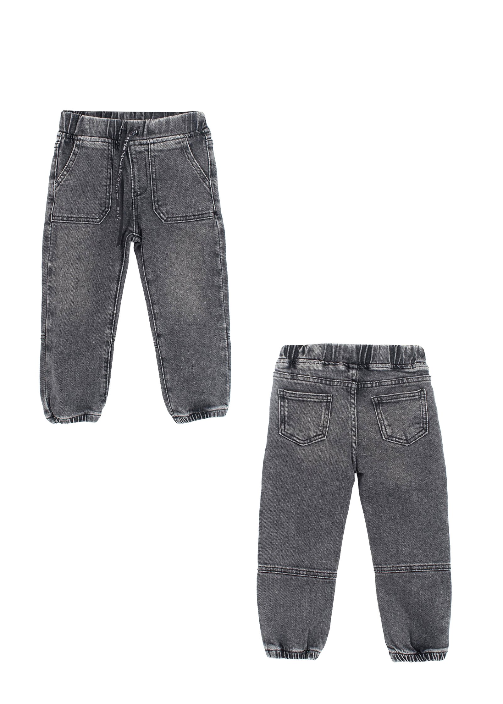 Denim jogger pant