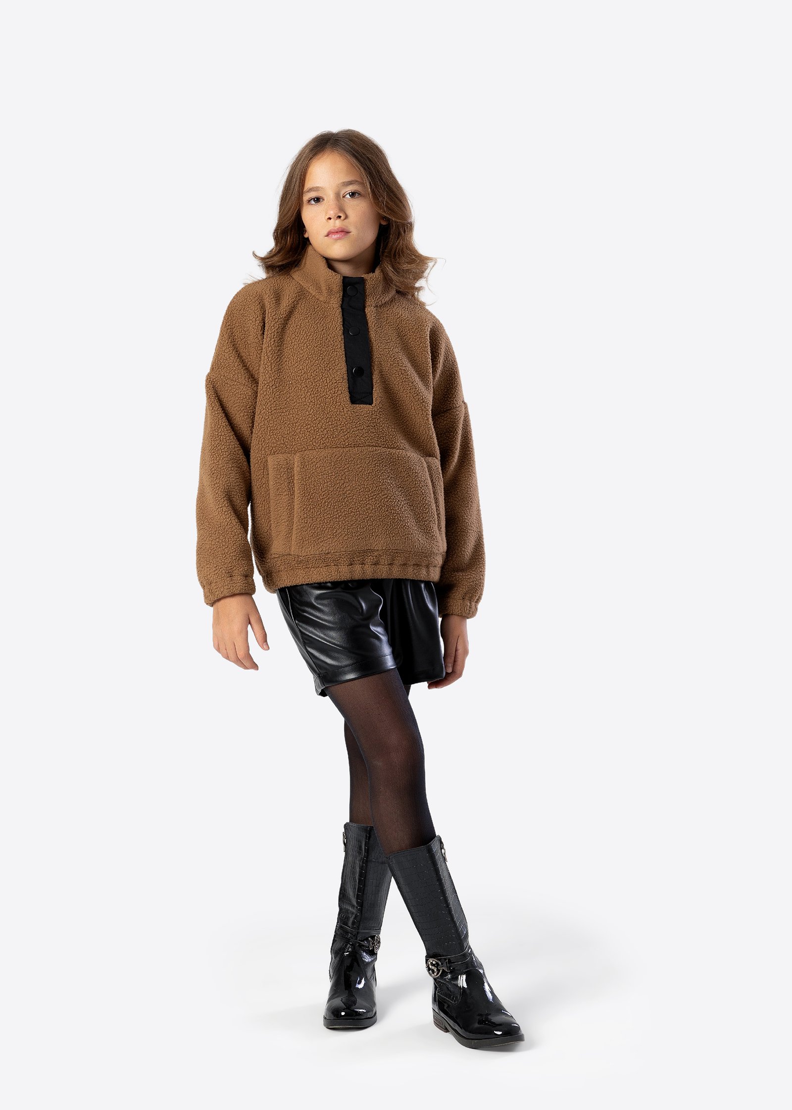 Teddy Fleece Pullover