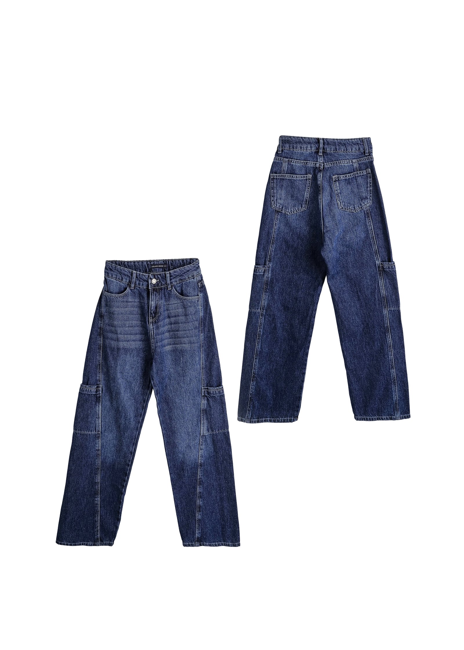 Wide-Leg Denim Hose für Kinder