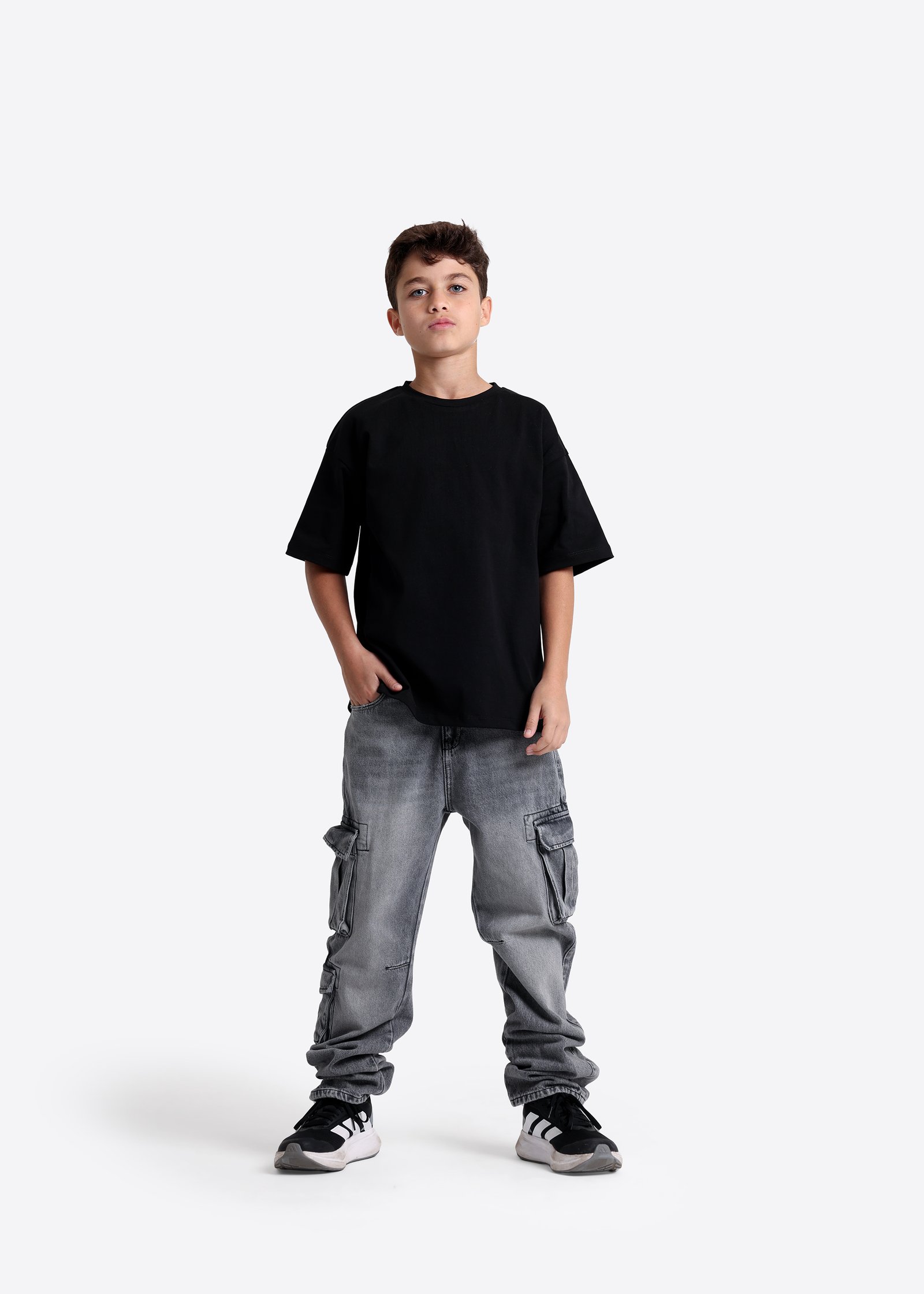 Cargo-Denim-Hose