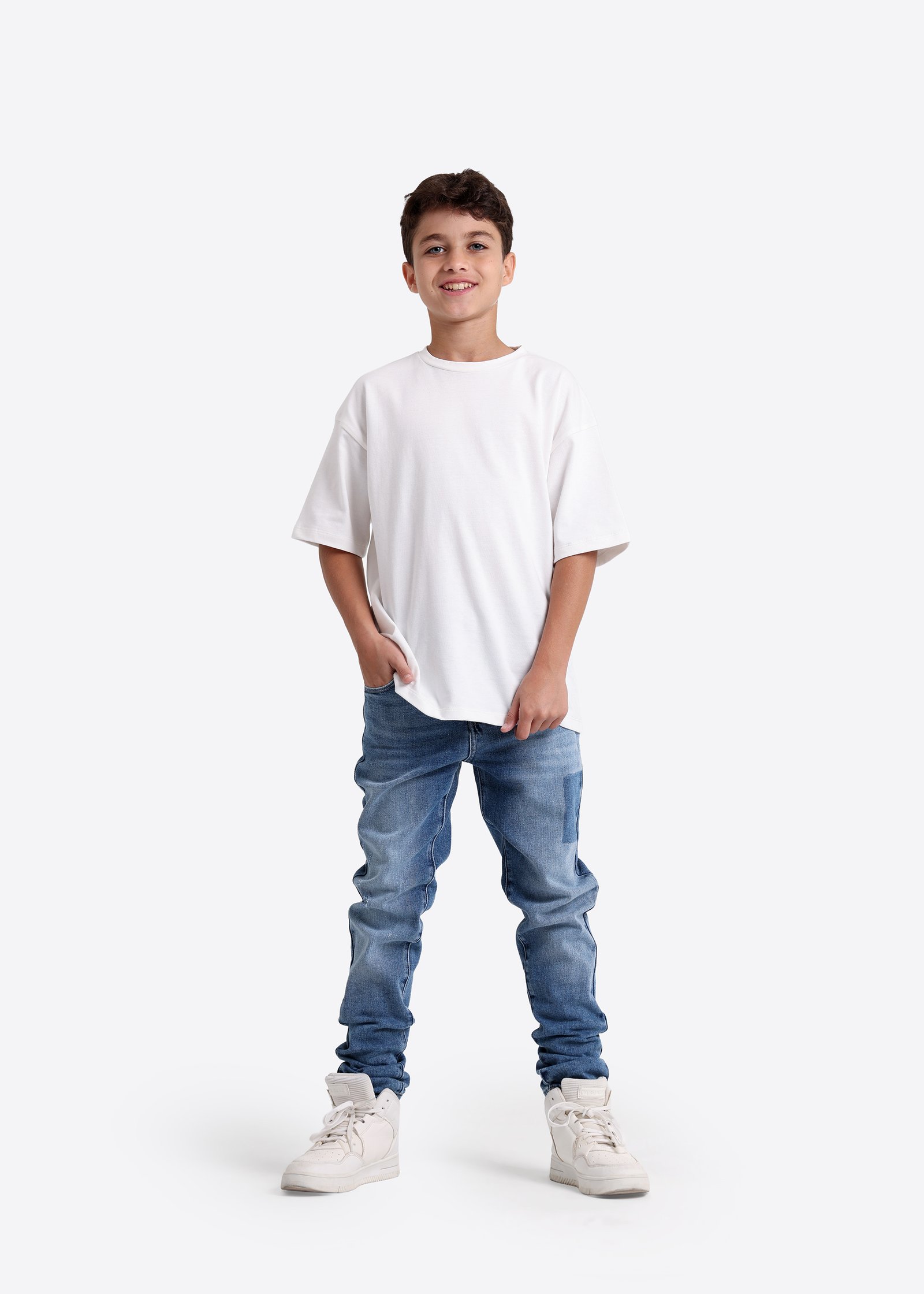 Slim-Fit-Denim-Hose