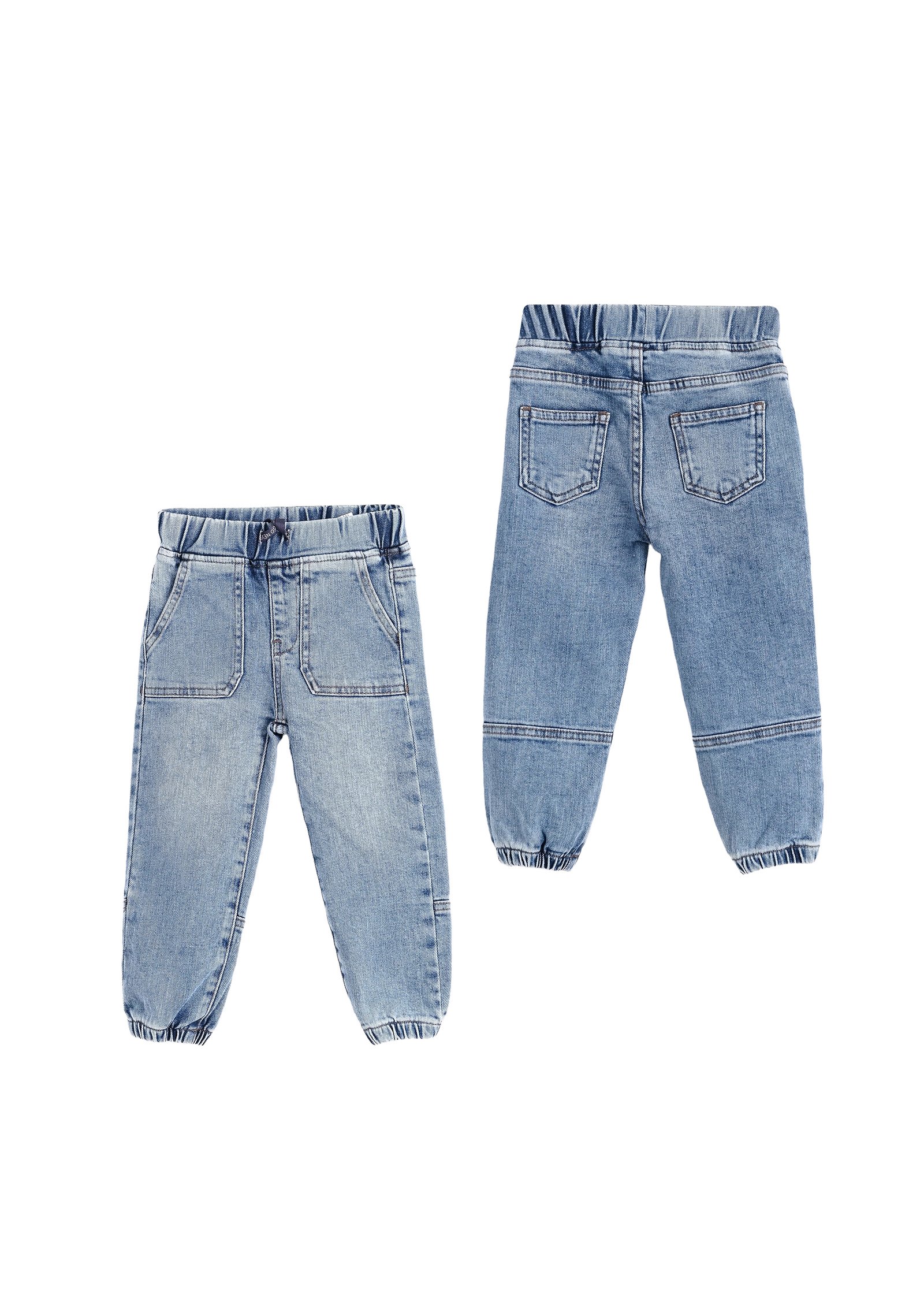 Denim jogger pant